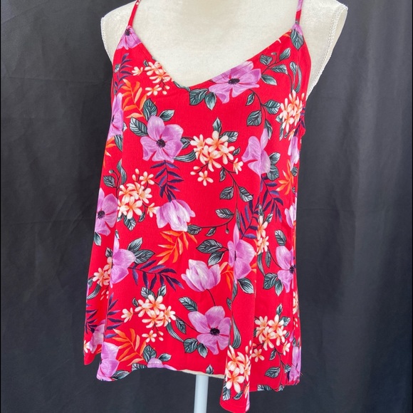 NEW Francesca's pretty Summer top Adjustable straps Flattering back, Sz … - Picture 6 of 6